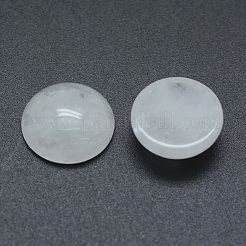 Natürlichen Quarzkristall cabochons&nbsp;G-P393-R50-12MM