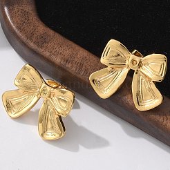 Pendientes de acero inoxidable 304 para mujer&nbsp;EJEW-L296-012G-01