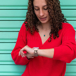 15 Stück 3 Farben Legierung Wärmeübertragung Uhrenarmband Zubehör&nbsp;FIND-CA0011-17A