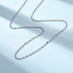 Laiton lien ovale colliers de chaîne&nbsp;MAK-L045-04P