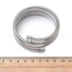 Braccialetti a catena a serpente in acciaio inossidabile 304&nbsp;BJEW-F522-01P