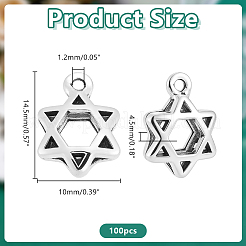 100 pz charms in lega stile tibetano&nbsp;FIND-HY0005-25