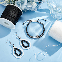 Cordons à nœuds chinois pour la fabrication de bijoux et le macramé&nbsp;NWIR-PH0002-10