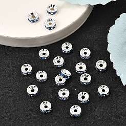 Messing Klasse A Strass Zwischenperlen&nbsp;RB-A004-3