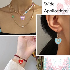 52pcs pendentifs en émail en alliage&nbsp;ENAM-CJ0007-07A