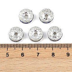 Perline distanziatori strass in ottone&nbsp;RB-A014-Z10mm-05S
