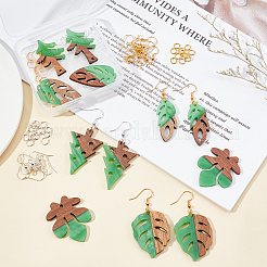 Kits de fabrication de boucles d'oreilles bricolage&nbsp;RESI-OC0001-13