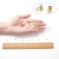 Perline in ottone&nbsp;KK-SZ0001-11G-4mm