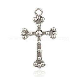 Stile tibetano ciondoli strass lega&nbsp;RB-J115-01AS