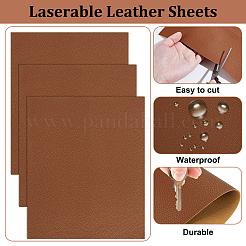 Rechteckiger PU-Lederstoff&nbsp;DIY-WH0349-324A