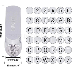 Eisen Metall Briefmarken gesetzt&nbsp;AJEW-BC0005-92