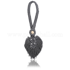 Embrasses de rideaux en macramé faites à la main&nbsp;AJEW-CN0003-65C