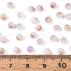 Perles de verre de style banc à étirer&nbsp;SEED-Q039-01B