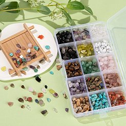 15 stile di perline di pietre preziose naturali e sintetiche&nbsp;G-FS0001-71