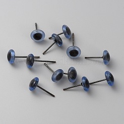 Yeux de feutrage à l'aiguille en verre&nbsp;DOLL-WH0002-07G-01