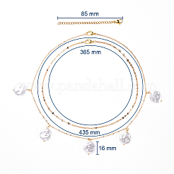 Conjuntos de collar colgante&nbsp;NJEW-JN02556