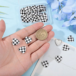 40pcs pendentifs en émail en alliage&nbsp;FIND-CA0011-36