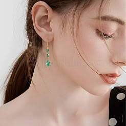 325 brins de perles de verre transparentes&nbsp;EGLA-PA0001-04A