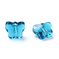 Perles en verre transparentes&nbsp;GLAA-P037-02B-01