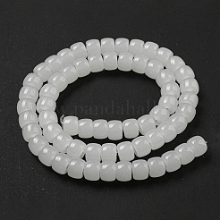 Abalorios de vidrio jade de imitación hebras&nbsp;GLAA-NH0002-A05