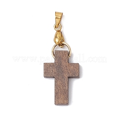 8 pièces 8 couleurs pendentifs en bois&nbsp;PALLOY-JF03999