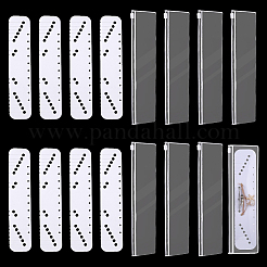 8 Stück PVC-Displaykarten für verhedderte Halsketten&nbsp;NDIS-NB0001-10