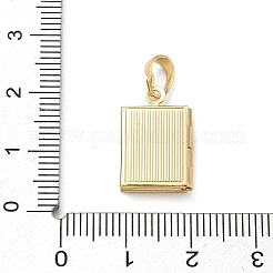 Messing-Medaillon-Anhänger&nbsp;KK-CBAD360-15G-02