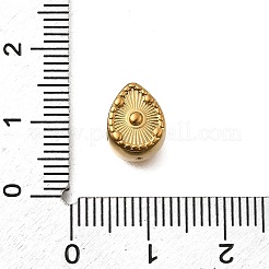 Tropfenförmige europäische Perlen aus 304 Edelstahl&nbsp;STAS-Z160-23G