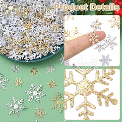 6 sacchetto 3 stili 2 colori coriandoli di plastica&nbsp;DIY-SC0031-48A