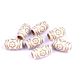 Perline intrecciate con dreadlocks in plastica&nbsp;OHAR-WH0018-08B
