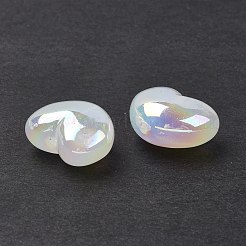 Placage uv perles acryliques irisées arc-en-ciel&nbsp;X-OACR-H015-02