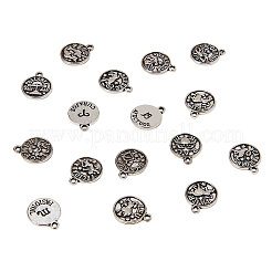 Tibetischen Stil Legierungs Anhänger & Charms&nbsp;TIBE-CJ0001-05