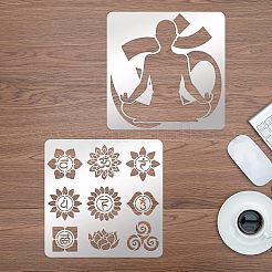 Stanzschablonen aus Edelstahl&nbsp;DIY-WH0279-052
