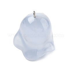 Halloween-Anhänger aus transparentem Harz&nbsp;LS-RESI-K047-01A