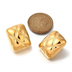 Orecchini a bottone in acciaio inossidabile 304&nbsp;EJEW-P298-02C-G