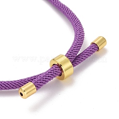 Realizzazione di braccialetti in cordoncino di poliestere regolabile&nbsp;MAK-C001-01A