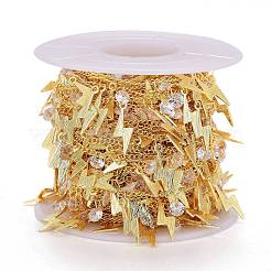 Chaînes gourmettes en laiton&nbsp;CHC-H101-08G