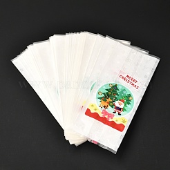 Sacchetti di caramelle di carta rettangolari a tema natalizio&nbsp;CARB-G006-02A