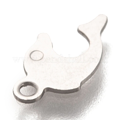 Anlaufgeschützte Charms aus Edelstahl 201&nbsp;STAS-B001-45P