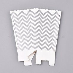 Popcornschachteln aus Papier mit Wellenmuster&nbsp;LS-CON-L019-A-03B