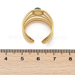 Mehrschichtige offene Manschettenringe aus Edelstahl 304&nbsp;RJEW-Z078-02G