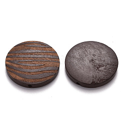 Cuentas de madera natural pintada&nbsp;WOOD-N006-06E