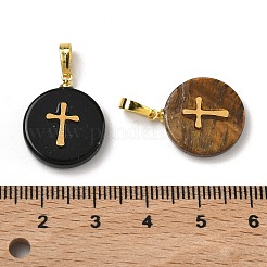 Natürliche Mischedelsteinanhänger&nbsp;G-K385-16G