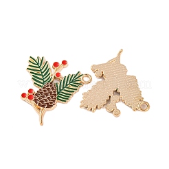 Pendenti placcati oro della lega dello smalto&nbsp;ENAM-Z017-06G