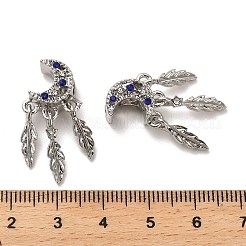 Legierung Rhinestone European Beads&nbsp;FIND-Q115-04P