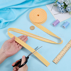 Cinta de poliéster con estampado de rayas&nbsp;OCOR-WH0078-541A