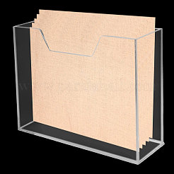 Transparenter Serviettenhalter aus Acryl&nbsp;ODIS-WH0099-82A
