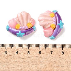 Cabochons en résine série marine&nbsp;CRES-Z012-01C