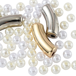 DIY Chunky Tube Beads Armbandherstellungsset&nbsp;DIY-YW0005-16
