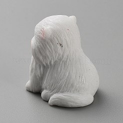 Ornamento di figurine di cani in resina&nbsp;DJEW-TAC0007-01J